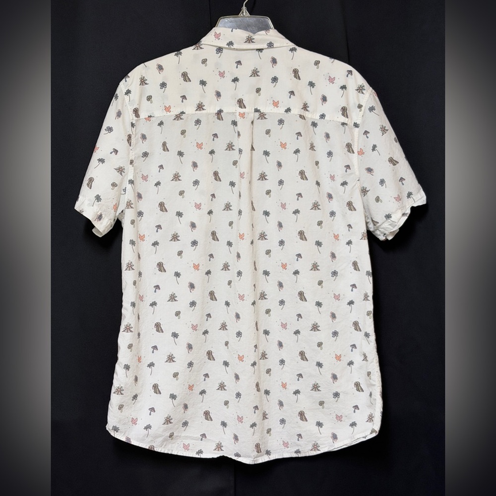 Marine Layer Trippy Icon Shirt - Off White (Size: Large) - Picture 7 of 8